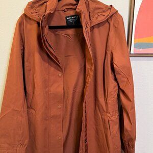 RainOut Sutro Long Trench - Sequoia Brown